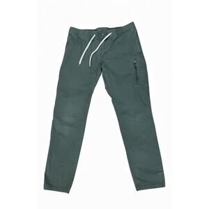 Vuori Ripstop Drawstring Jogger Pants Climbing Olive Green Men’s Size X-Large